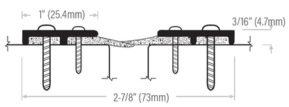 Commercial Meeting Overlapping Weather Strip Edmonton Sizing Chart