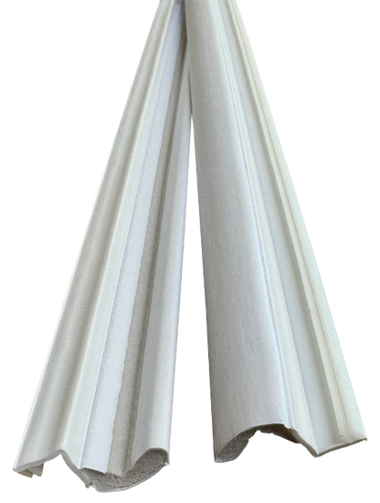 Residential White Single Door Kerf Weatherstrip Edmonton 1