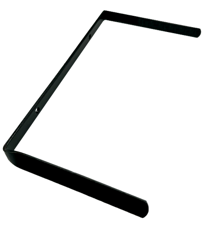 Edmonton Fixed Window Bar U-Bracket Black-1