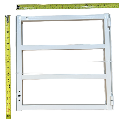 Residential Window Bar Hinged Security Fits up to 26"W x 28"H -Edmonton