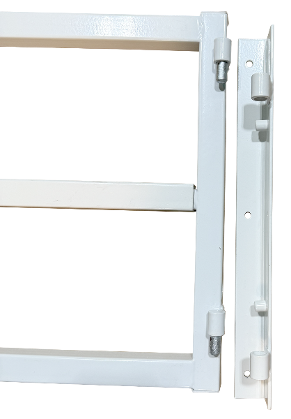 Residential Window Bar Hinged Security Fits up to 26"W x 23"H Window 3 bar Edmonton 3