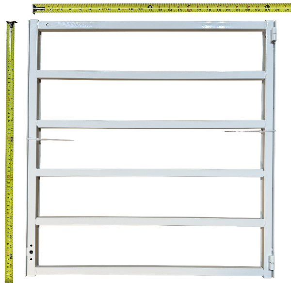 Residential Window Bar Hinged Security Fits up to 26"W x 38"H Edmonton