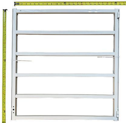 Residential Window Bar Hinged Security Fits up to 26"W x 38"H Edmonton