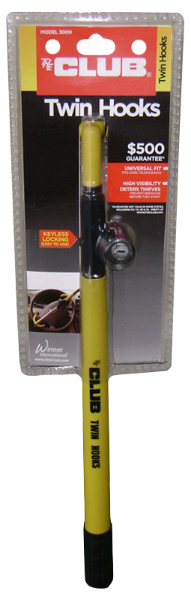 Club 3000 Twin Hook Automotive Steering Wheel Lock Edmonton 2