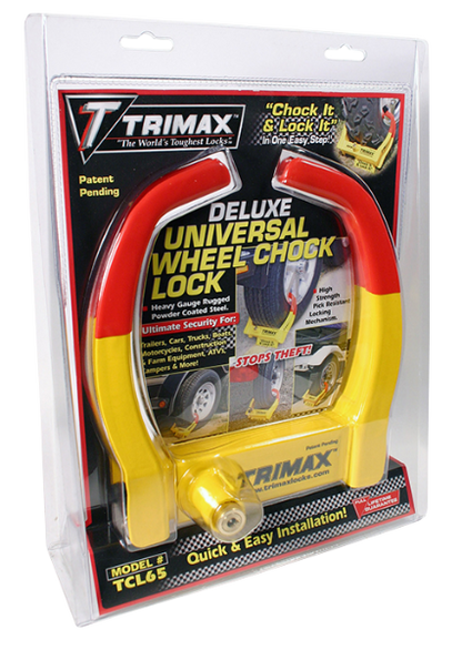 Deluxe Universal Wheel Chock Lock Edmonton 1