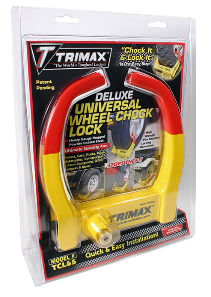 Deluxe Universal Wheel Chock Lock Edmonton 1