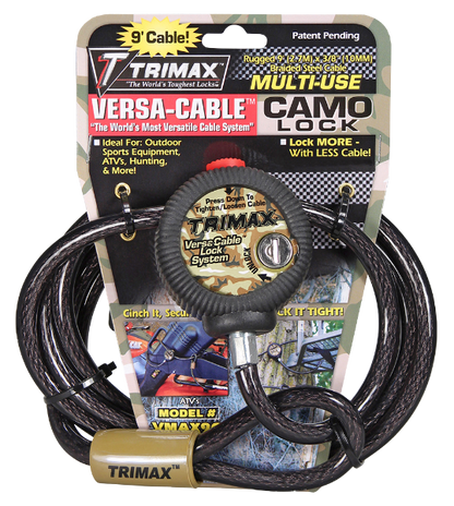 Multi-Use Versa-Cable Camp Lock, 9' X 10mm TRIMAFLEX Cable Edmonton 1