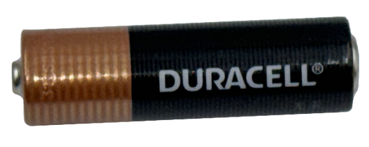 Replacement AA single alkaline Duracell pro cell, common in garage door remotes & keyless entries 1