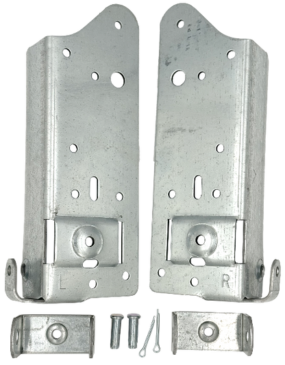 3 bottom bracket for various models of commercial garage doors holds bottom roller & cable attachment 4