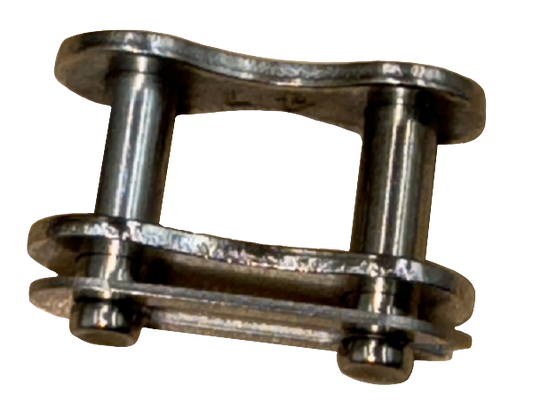 Master link 41 nickel plated connecting link for roller chain specific to existing roller chain size 1