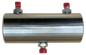 Commercial garage door coupler 1" bore 1/4" keyway for joining 2 shafts on split shaft job 1