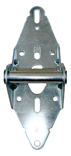 Residential Replacement Garage Door Hinge #6 - 14 Gauge, Common on a Variety of Garage Door Brands 1