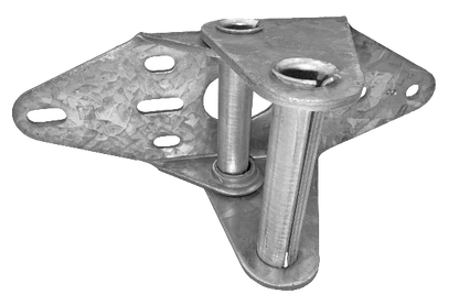 Commercial Replacement Garage Door Hinge #8 - 11 Gauge, Common on a Variety of Garage Door Brands 2