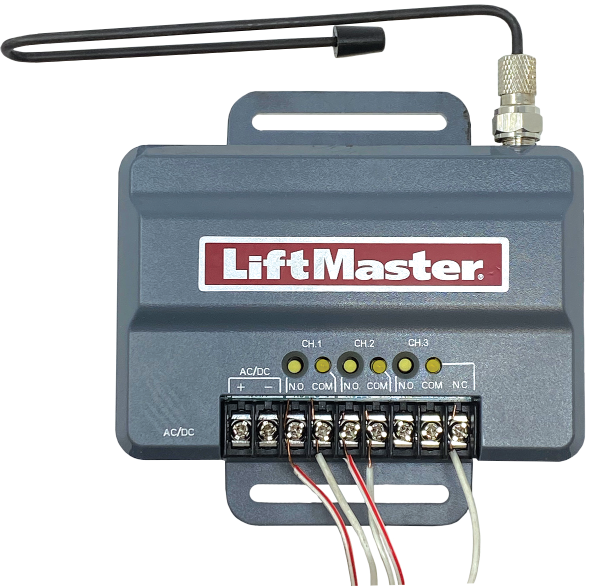 LiftMaster Universal Sec+ 2.0 receiver for res/comm openers with external connection radio receivers