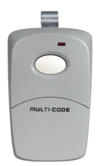 Commercial Garage Door, Linear 1 Channel, Multi-Code, Visor Transmitter Remote, 310 MHz 