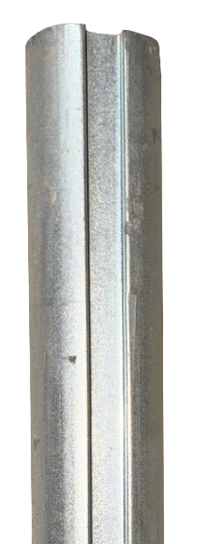 1" x 17'7" solid keyed shaft for commercial applications suspends torsion springs & cable drums