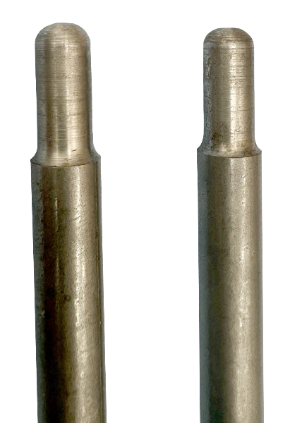 Residential spring winding bars, round end, 24" long fits (1/2" to 5/8") hole