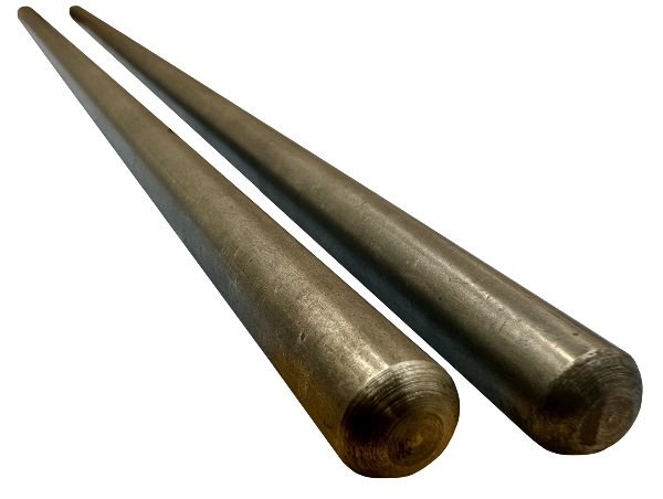 Residential spring winding bars, 24" long fits (1/2" to 5/8") hole. round end