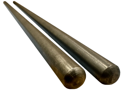 Residential spring winding bars, 24" long fits (1/2" to 5/8") hole. round end