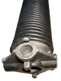 Garage door spring tempered steel aluminum cones steel set screw .207 inside diameter 2" length 24"L