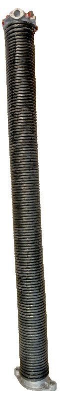 Garage door spring tempered steel aluminum cones steel set screw .218 inside diameter 2" length 28"