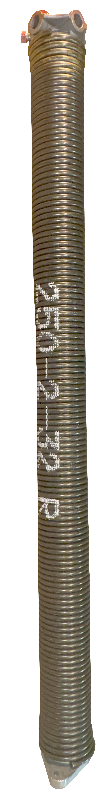 Garage door spring tempered steel aluminum cones steel set screw .250 inside diameter 2" length 32"