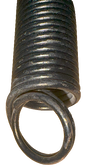 Residential replacement extension spring used on old style full panel 7' garage doors (100lbs, Tan)