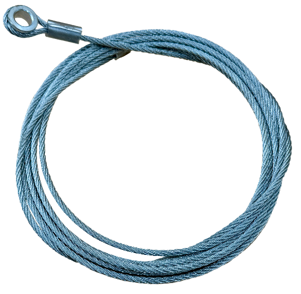 Truck/Trailer roll-up door replacement door cable 130" match existing cable length to product 1