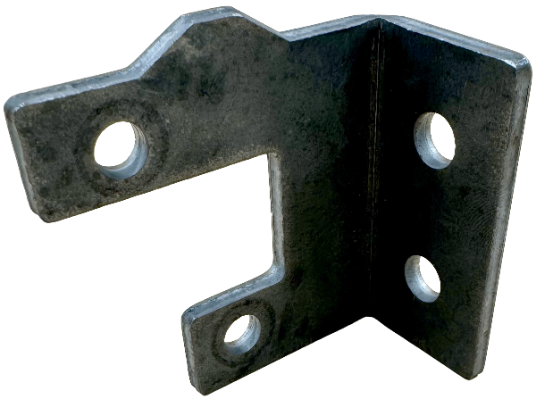 Whiting balancer mounting bracket open face with square shaped notch fit balancer assembly shaft 3