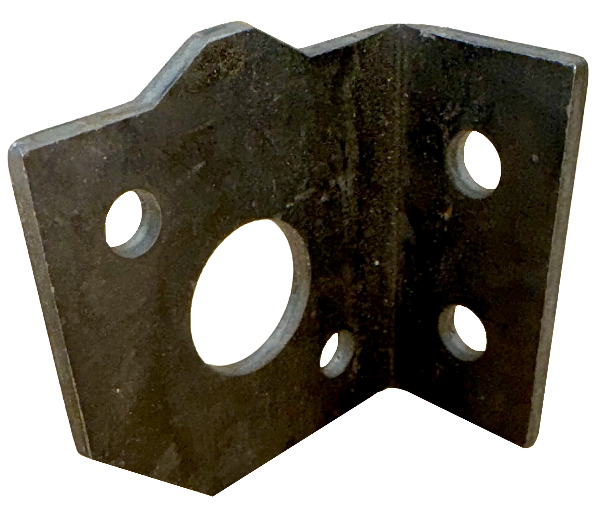 Whiting balance end bracket curb-side supports balancer assembly shaft on roll-up doors right side 3